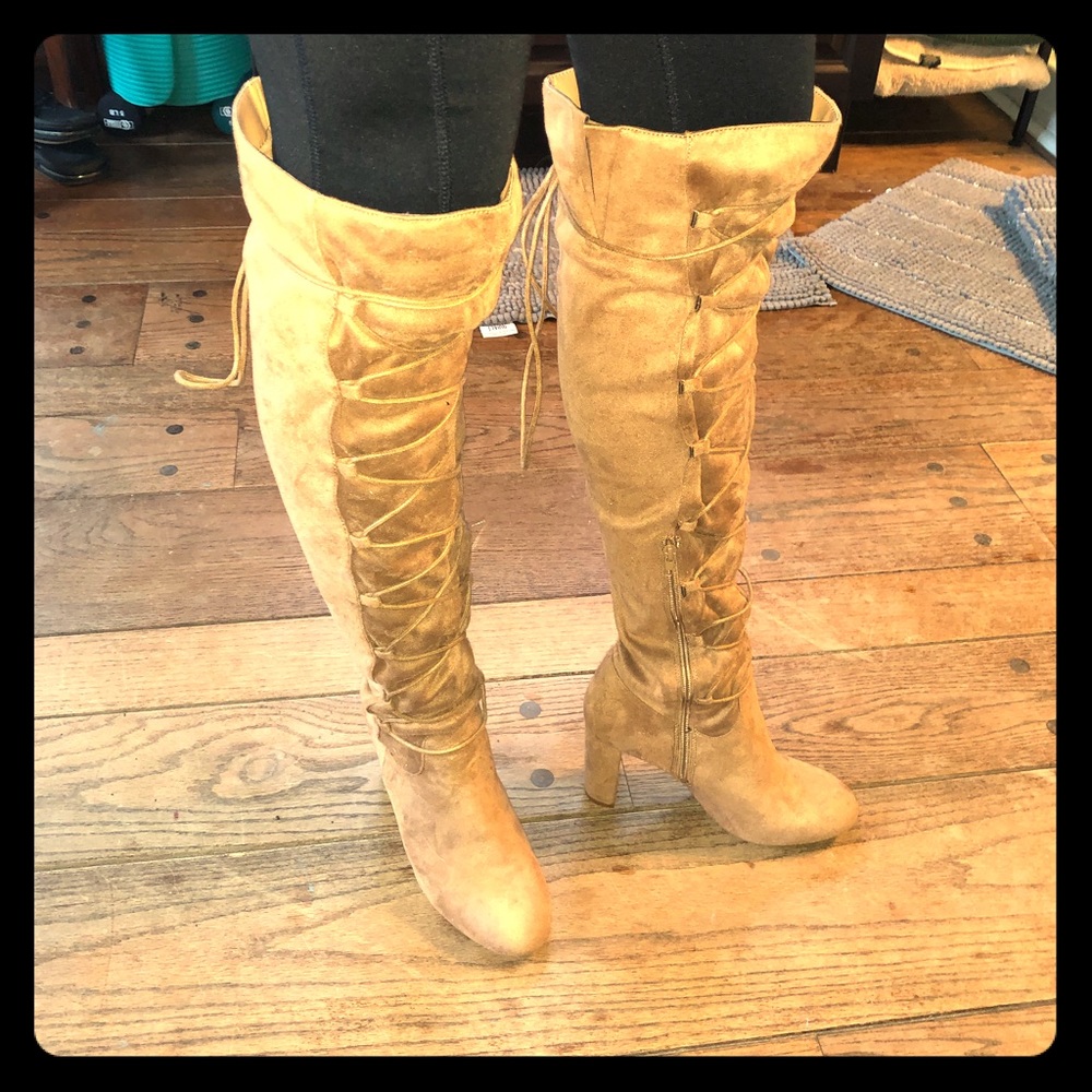 Knee high boots